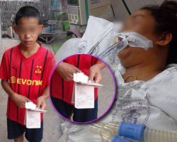 ชื่นชมป.6กตัญญูชกมวย หาเงินรักษาแม่ป่วยหนัก!!